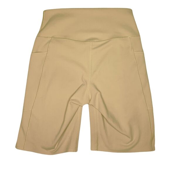 Uniqlo AIRism Ultra Stretch Working Out Shorts with Pockets Beige Size XS - Picture 2 of 8